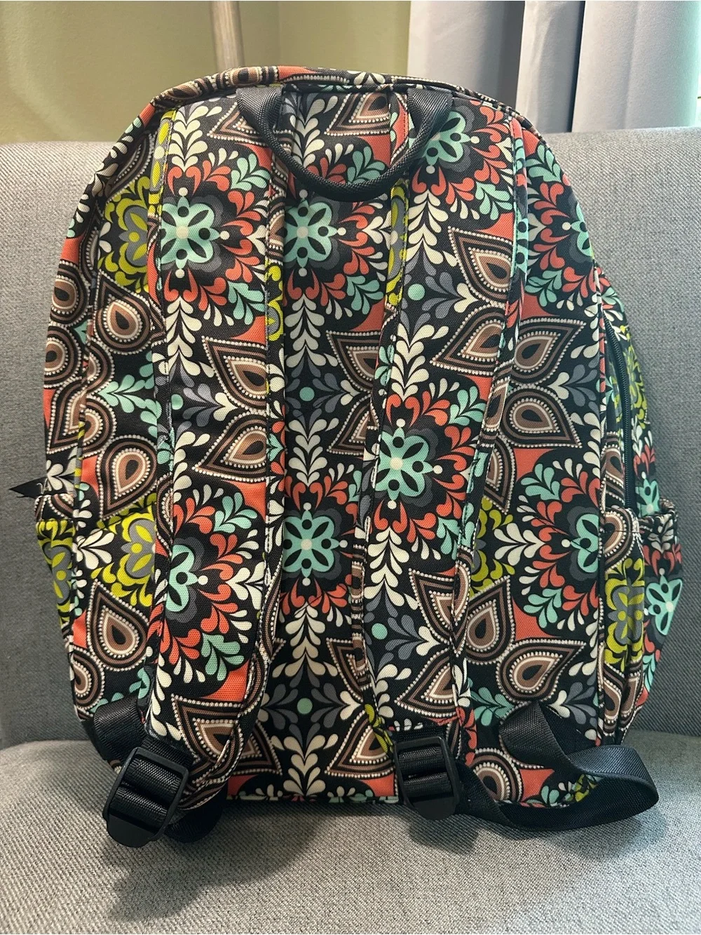 Like New Vera Bradley Sierra Floral Paisley Backpack